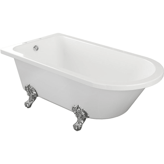 Ruby Tilly Freestanding 1500x750x650mm 2TH Corner Bath w/Feet - RUBY102821 - Envy Bathrooms Ltd