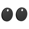 Ruby Toilet Seat Cover Caps | Matt Black | RUBY106334