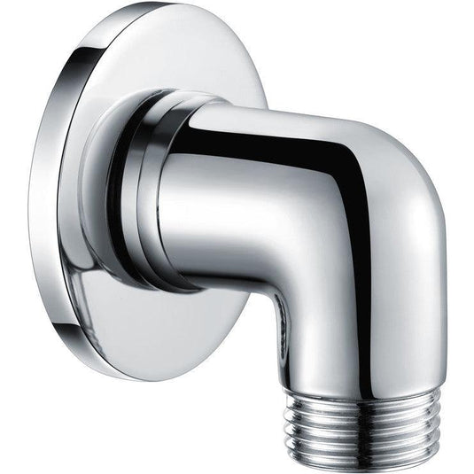 Ruby Traditional Wall Outlet Elbow - Chrome - RUBY105884 - Envy Bathrooms Ltd