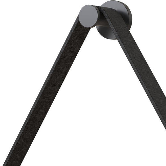 Ruby Xena 600mm Round Mirror - Matt Black - RUBY106271 - Envy Bathrooms Ltd