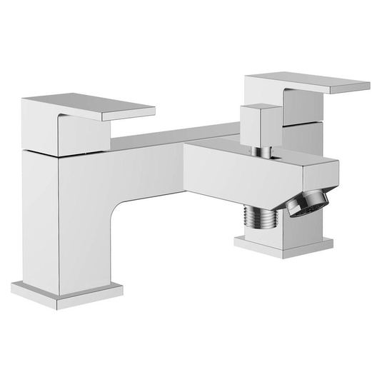 Ruby Zeus Bath/Shower Mixer & Bracket - Chrome - RUBY105775 - Envy Bathrooms Ltd
