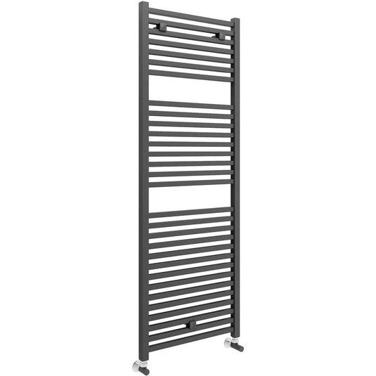 Ruby Ziggy Square Ladder Radiator (500x1420x30mm) - Anthracite - RUBY102990 - Envy Bathrooms Ltd