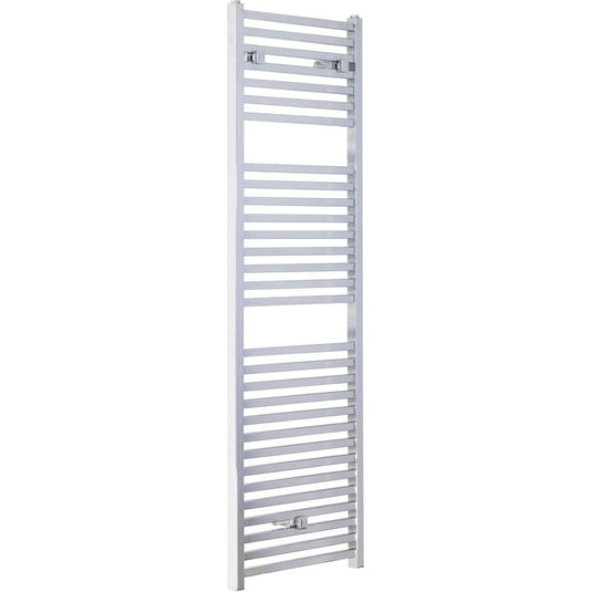 Ruby Ziggy Square Ladder Radiator (500x1420x30mm) - Chrome - RUBY102987 - Envy Bathrooms Ltd