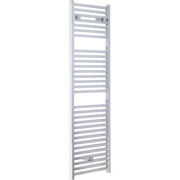 Ruby Ziggy Square Ladder Radiator (500x1420x30mm) - Chrome - RUBY10298