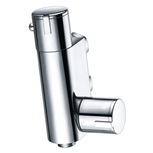 Scudo 2 Handle Thermostatic Vertical Valve for Bidet - Chrome - DOUCHE003 - Envy Bathrooms Ltd