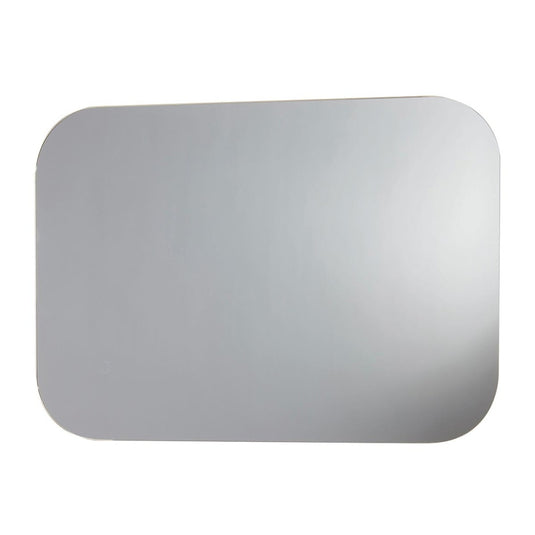 Scudo Aura LED Mirror Demister Pad Shaver Socket 800x600mm | AURA-800X600SHVR - Envy Bathrooms Ltd