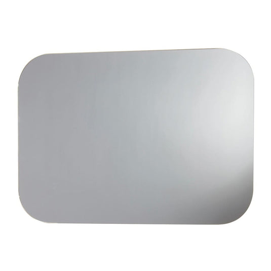 Scudo Aura LED Mirror with Demister Pad 500x700mm | AURA-500X700SHVR - Envy Bathrooms Ltd