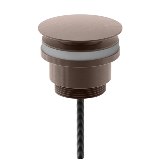 Scudo Basin Waste- Brushed Bronze - WASTE114BZ - Envy Bathrooms Ltd
