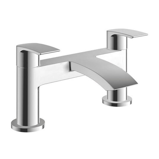 Scudo Belini Chrome Deck Mounted Bath Filler Tap | TAP202 - Envy Bathrooms Ltd