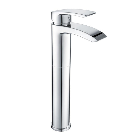 Scudo Belini Chrome Tall Mono Basin Mixer Tap | TAP257L - Envy Bathrooms Ltd