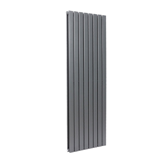 Scudo Bravo Anthracite Designer Radiator Double 544 x 1800mm | BRAV1800-54D-A - Envy Bathrooms Ltd