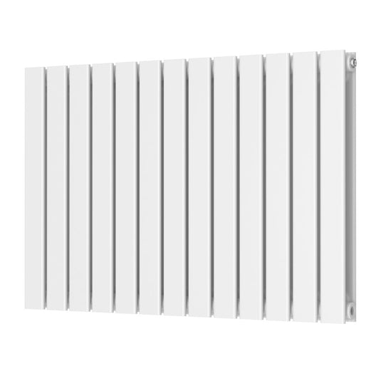 Scudo Bravo White Designer Radiator Double 600 x 886mm White | BRAV60-89D-W - Envy Bathrooms Ltd