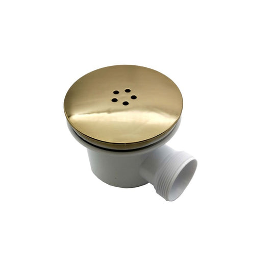 Scudo Brushed Brass 90mm Fast Flow Waste | S0061 - Envy Bathrooms Ltd