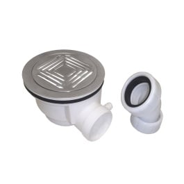 Scudo Brushed Nickel 90mm Fast Flow Waste | S0064 - Envy Bathrooms Ltd