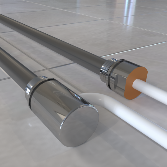 Scudo Chrome Standard Heating Element 600 watt | HB600WSC - Envy Bathrooms Ltd