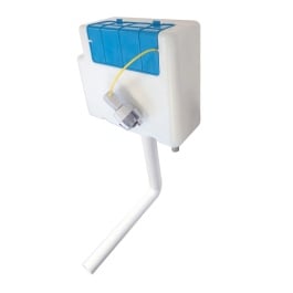 Scudo Concealed Cistern with Bottom Inlet White | CISTERN003W - Envy Bathrooms Ltd