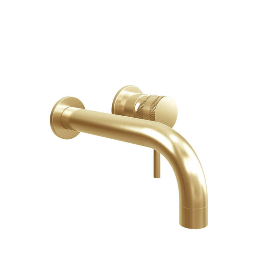 Scudo Core 200mm Cloakroom Brass Spout - Brushed Brass - NU-052 - Envy Bathrooms Ltd