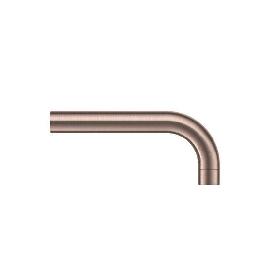 Scudo Core 200mm Cloakroom Brass Spout - Brushed Bronze - NU-054 - Envy Bathrooms Ltd