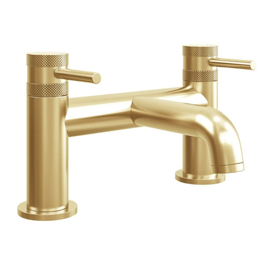 Scudo Core Brushed Brass Bath Filler Tap | NU-009 - Envy Bathrooms Ltd