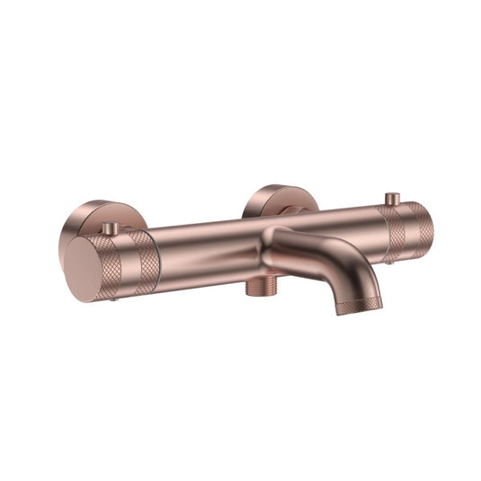 Scudo Core Brushed Bronze Wall Mounted Bath Shower Mixer | NU-142 - Envy Bathrooms Ltd