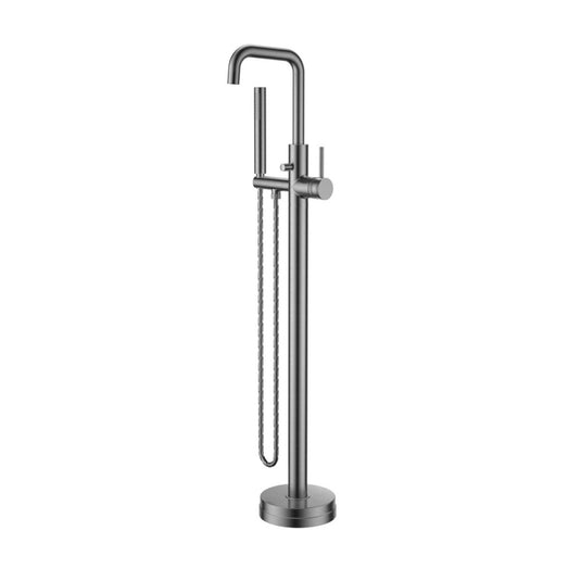 Scudo Core Gunmetal Freestanding Bath Shower Mixer Tap | NU-034 - Envy Bathrooms Ltd