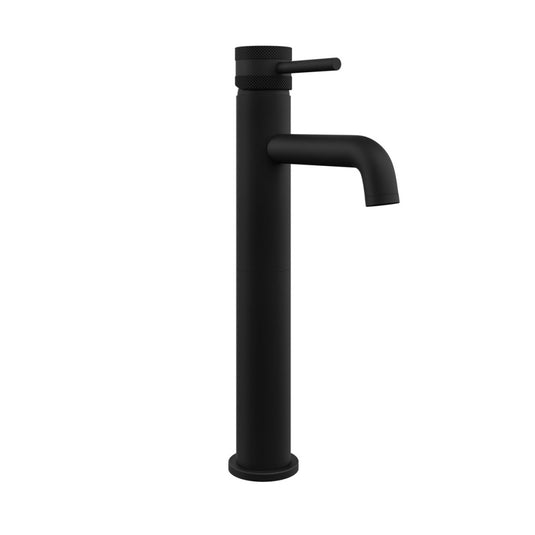 Scudo Core Matt Black Tall Mono Basin Mixer Tap | NU-005 - Envy Bathrooms Ltd
