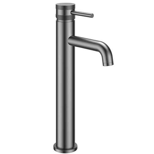 Scudo Core Tall Deck Mounted 1 Handle Mono Mixer Tap - Gunmetal - NU-032 - Envy Bathrooms Ltd