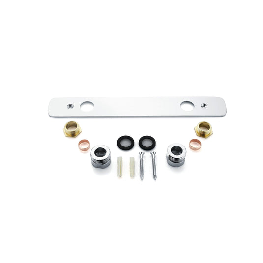 Scudo Easy Kit Plate - Chrome - EASYKIT003 - Envy Bathrooms Ltd