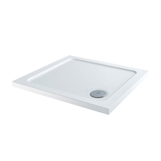 Scudo Eco-Stone Square Shower Tray 900 x 900mm - Envy Bathrooms Ltd