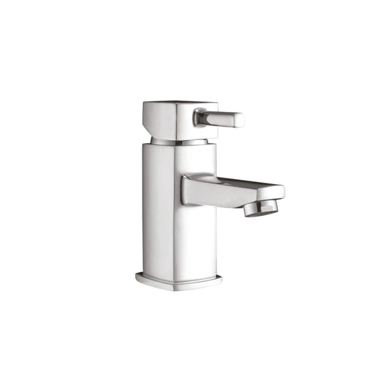 Scudo Forme Deck Mounted 1 Handle Basin Mixer Tap Inc. Waste - Chrome - TAP011 - Envy Bathrooms Ltd