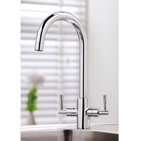 Scudo Kingston Hole Kitchen Tap 1TH - Chrome - KT12 - Envy Bathrooms Ltd