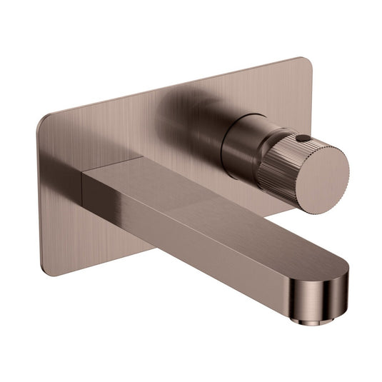 Scudo Koko Brushed Bronze Wall Mounted Tap | KO-034 - Envy Bathrooms Ltd