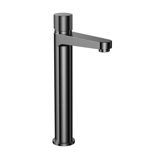 Scudo Koko Gunmetal Tall Mono Basin Mixer | KO-023 - Envy Bathrooms Ltd