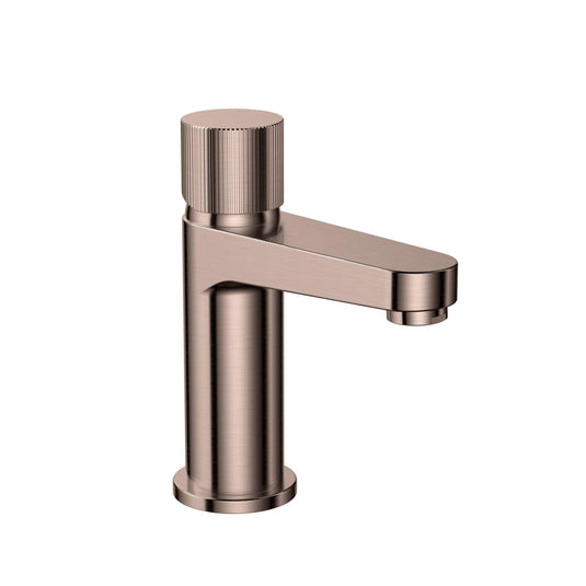 Scudo Koko Mono Basin Tap - Brushed Bronze - KO-032 - Envy Bathrooms Ltd