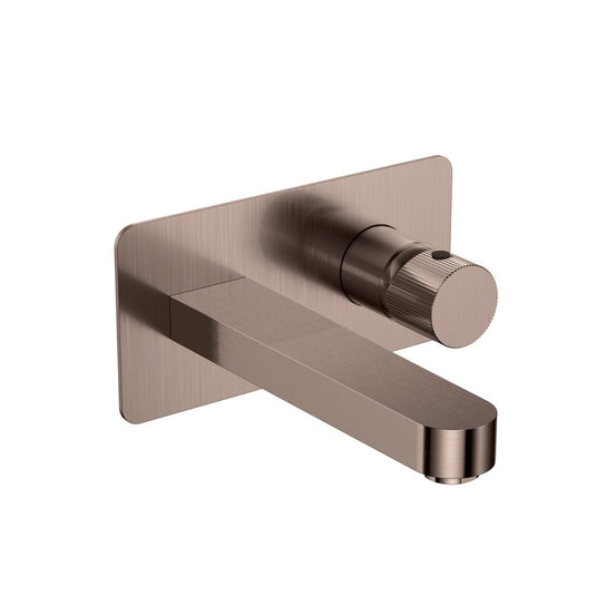 Scudo Koko Wall mounted Tap - Brushed Bronze - KO-034 - Envy Bathrooms Ltd