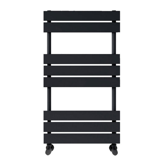 Scudo Life Black Towel Rail 450 x 800mm Black | LI-80-45-B - Envy Bathrooms Ltd