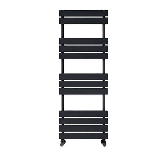 Scudo Life Towel Rail 450 x 1200mm Black | LI-120-45-B - Envy Bathrooms Ltd