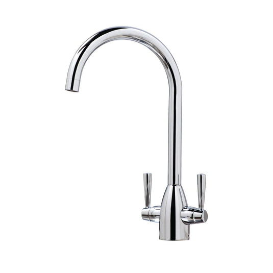 Scudo Marlo Hole Kitchen Tap 1TH - Chrome - KT14L - Envy Bathrooms Ltd