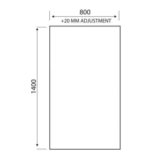 Scudo Matt Black Grid 6mm Bath Screen | GRIDBATHSCREEN - Envy Bathrooms Ltd