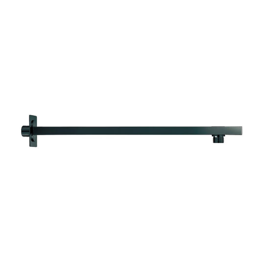 Scudo Matt Black Square Shower Wall Arm | BLACK005ORBL - Envy Bathrooms Ltd
