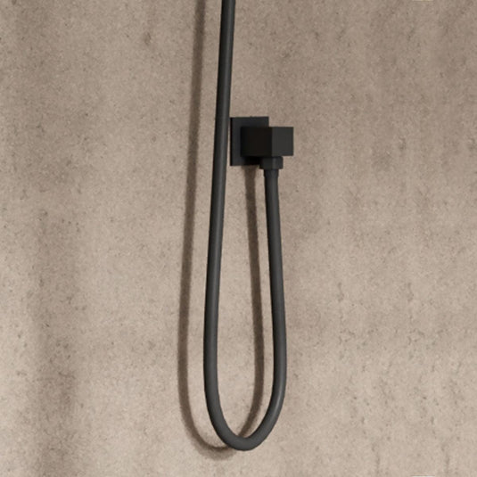 Scudo Mono Square Outlet Elbow - Black - BLACK004ORBL - Envy Bathrooms Ltd