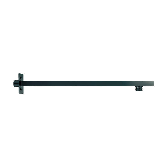 Scudo Mono Square Shower Wall Arm - Black - BLACK005ORBL - Envy Bathrooms Ltd