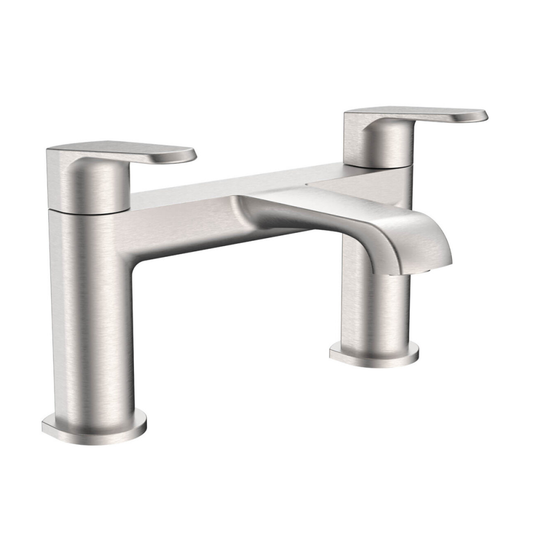 Scudo Montana Brushed Nickel Bath Filler | MON-023 - Envy Bathrooms Ltd