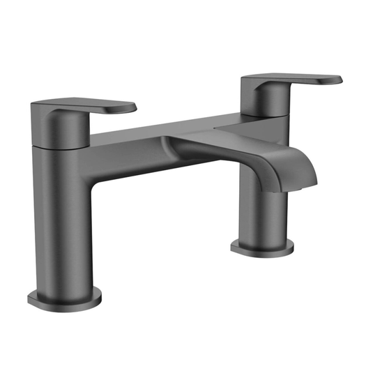 Scudo Montana Gunmetal Bath Filler | MON-025 - Envy Bathrooms Ltd