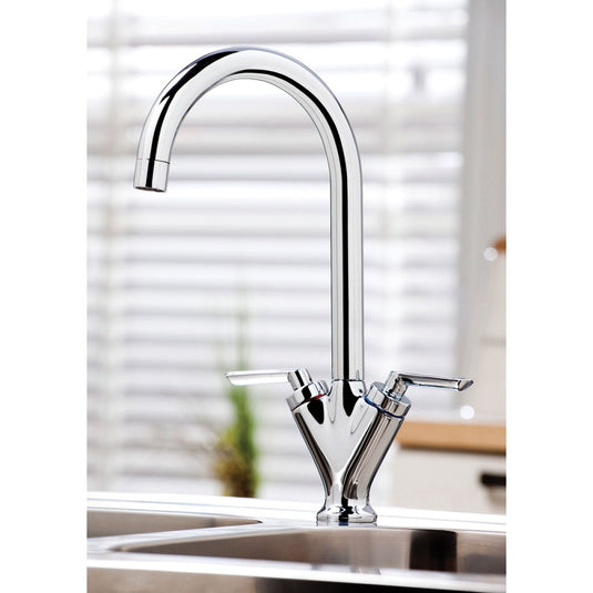 Scudo Olicana Chrome Kitchen Tap | KT11 - Envy Bathrooms Ltd