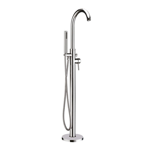 Scudo Premier 0 Tap Hole Freestanding Bath Tap - Chrome - TAP081 - Envy Bathrooms Ltd