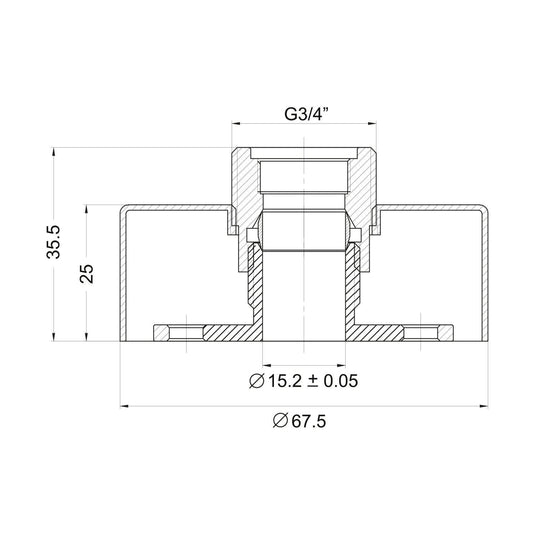 Scudo Premium Fast Fix with Shrouds - Chrome - EASYKIT002L - Envy Bathrooms Ltd