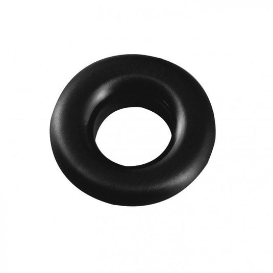 Scudo Round basin over flow- Black -OVERFLOWRNDBLACK - Envy Bathrooms Ltd