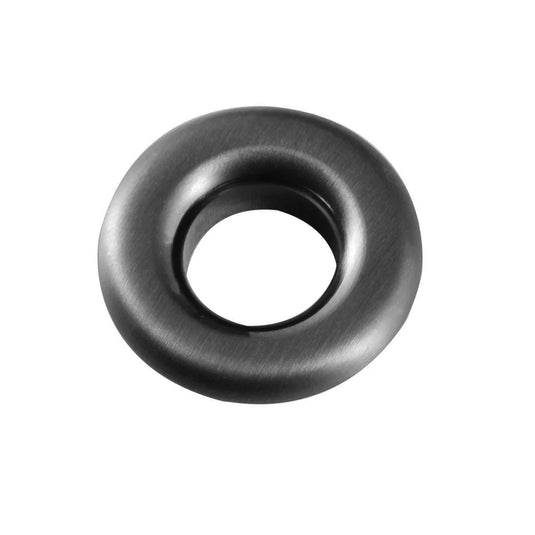 Scudo Round basin over flow- Gun Metal - OVERFLOWRND-GUN - Envy Bathrooms Ltd