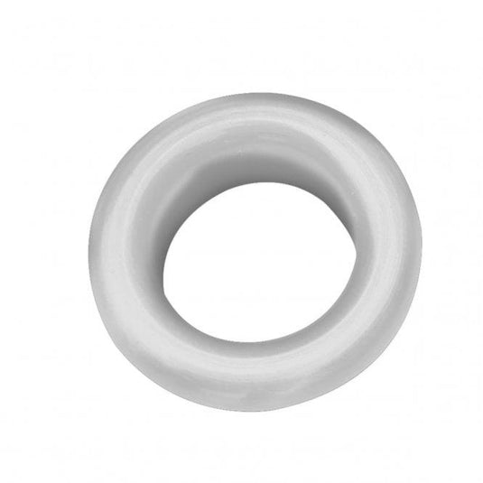Scudo Round basin over flow- White -OVERFLOWRNDWHITE - Envy Bathrooms Ltd